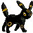 Umbreon w grze Crystal