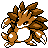 Sandslash w grze Pokemon Gold