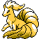 Ninetales w grze Gold