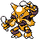 Alakazam w grze Gold