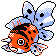 Seaking w grze Pokemon Gold