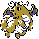 Dragonite w grze Gold