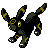 Umbreon w grze Gold
