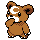 Teddiursa w grze Gold