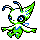 Celebi w grze Gold