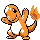 Charmander w grze Silver