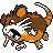 Raticate w grze Pokemon Silver