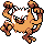 Mankey w grze Silver