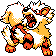 Arcanine w grze Silver