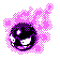 Gastly w grze Pokemon Silver