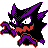 Haunter w grze Pokemon Silver
