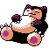 Snorlax w grze Pokemon Silver