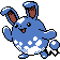 Azumarill w grze Silver