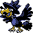 Murkrow w grze Silver