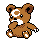 Teddiursa w grze Silver