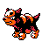 Houndour w grze Silver