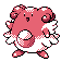 Blissey w grze Silver