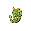 Caterpie w grze Emerald