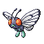 Butterfree w grze Emerald
