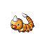 Weedle w grze Emerald