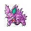 Nidorino w grze Emerald