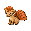 Vulpix w grze Pokemon Emerald