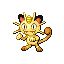 Meowth w grze Pokemon Emerald