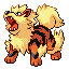 Arcanine w grze Emerald