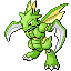Scyther w grze Emerald