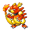 Magmar w grze Emerald