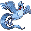 Articuno w grze Emerald