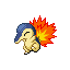 Cyndaquil w grze Pokemon Emerald