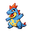 Croconaw w grze Emerald