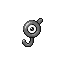 Unown w grze Emerald