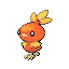 Torchic w grze Pokemon Emerald
