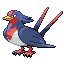Swellow w grze Pokemon Emerald