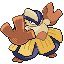 Hariyama w grze Pokemon Emerald