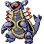 Armaldo w grze Emerald