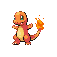 Charmander w grze Pokemon FireRed