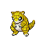 Sandshrew w grze Pokemon LeafGreen