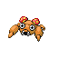 Paras w grze Pokemon FireRed