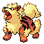 Arcanine w grze FireRed / LeafGreen