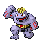 Machoke w grze Pokemon FireRed