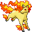 Rapidash w grze Pokemon FireRed