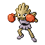 Hitmonchan w grze Pokemon FireRed