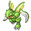 Scyther w grze Pokemon FireRed
