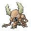 Pinsir w grze Pokemon LeafGreen
