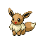 Eevee w grze Pokemon FireRed