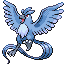 Articuno w grze Pokemon FireRed