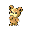 Teddiursa w grze Pokemon FireRed